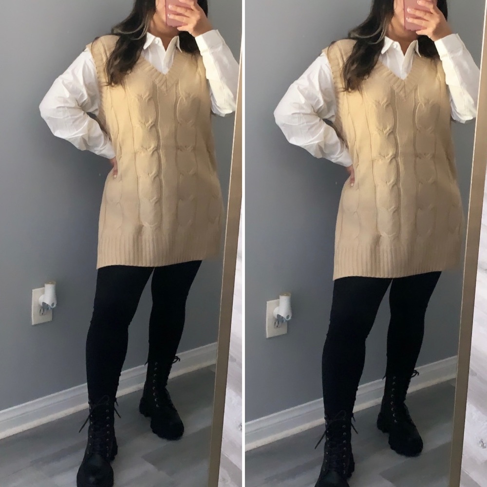 Knit vest